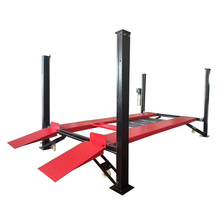 4 post car parking lift TP3.5-4PP -Left side
