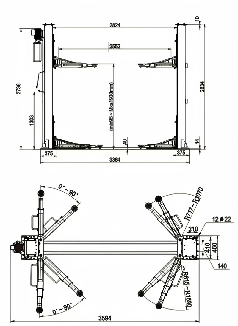 MANUAL-ONE-SIDE-RELEASE-LIFTQJY4.0-D6A-