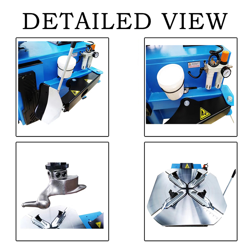 TYRE CHANGER TP928+HF120 DETAILED VIEW