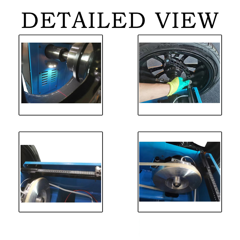 WHEEL BALANCER TP1399 DETAILED VIEW