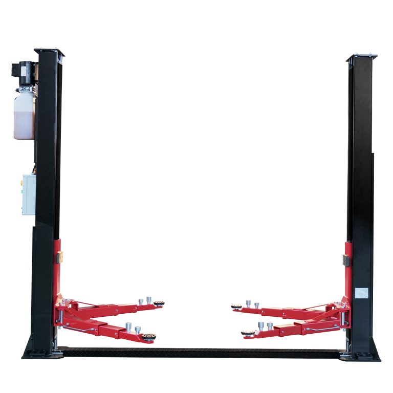 electric release 2 post car lift