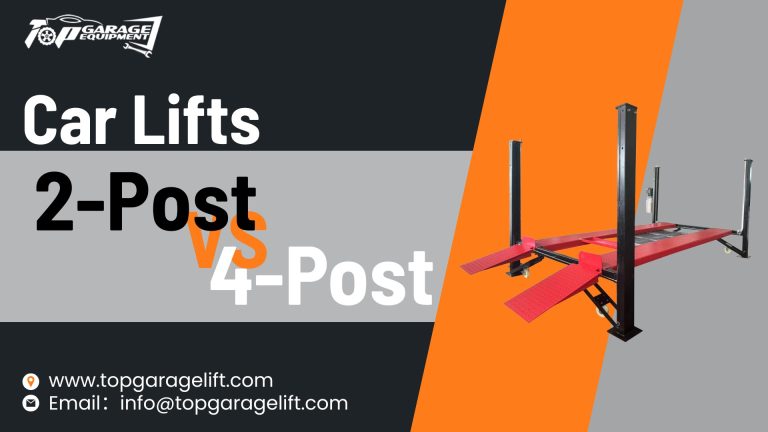 2-Post VS. 4-Post Car Lifts