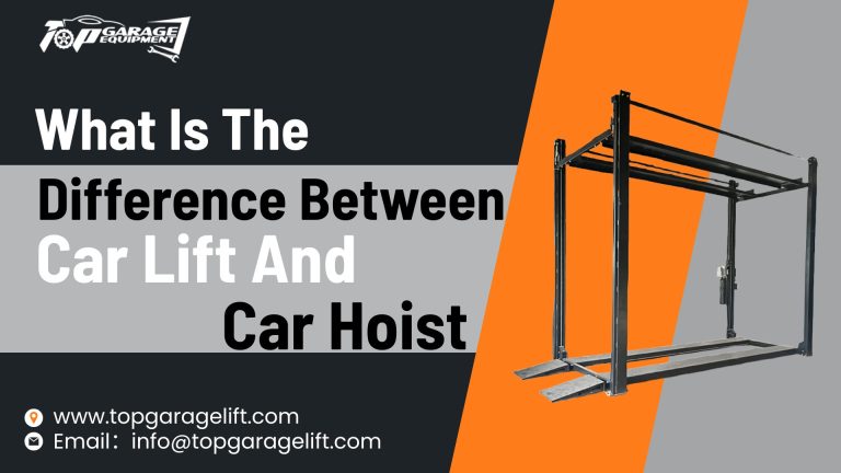 Car Lifts vs. Car Hoists: Key Differences & Which One to Use