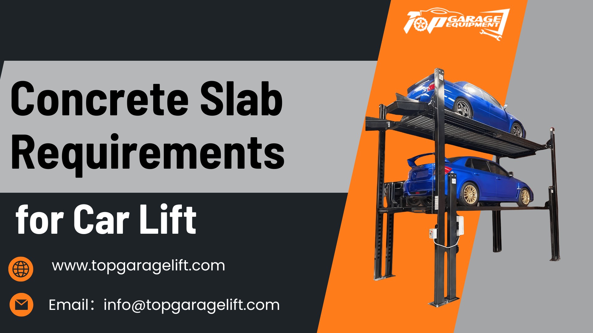 Concrete Slab Requirements for Car lift